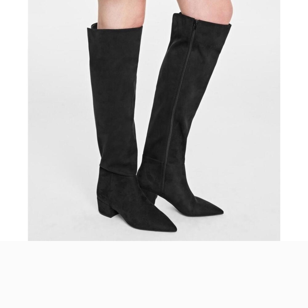 NEW 34th Elegant Black Women's Over The Knee Boots Size 8.5M